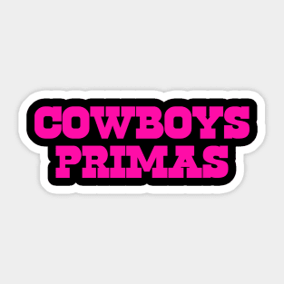 Cowboys Primas Sticker